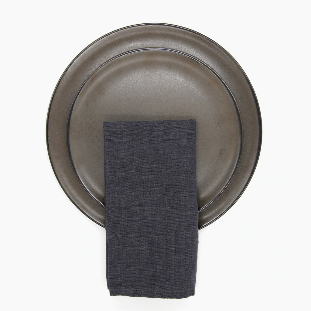Charcoal Linen Napkins (Set of 2)