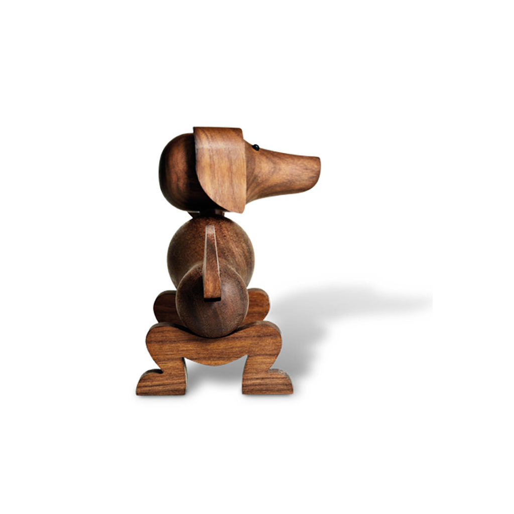 Kay Bojesen Dog - Oiled Walnut