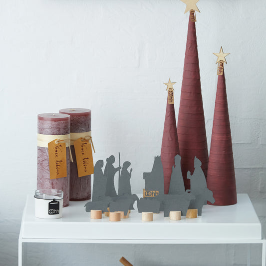 Eco Felt Nativity Set With 14 Pieces