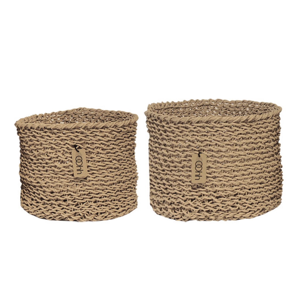 Woven Paper Baskets