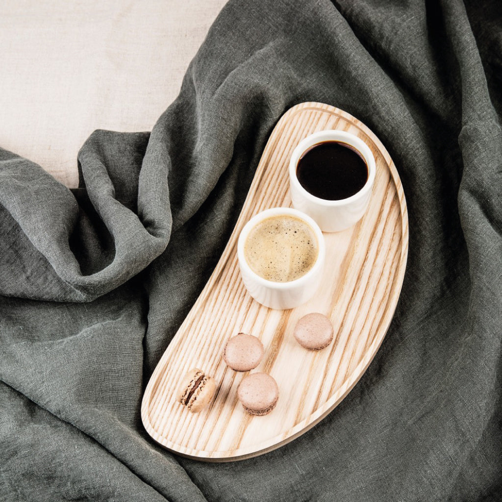 Ash Wood Bean Tray